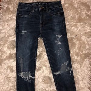 American eagle blue jeans